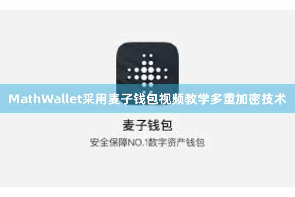 MathWallet采用麦子钱包视频教学多重加密技术